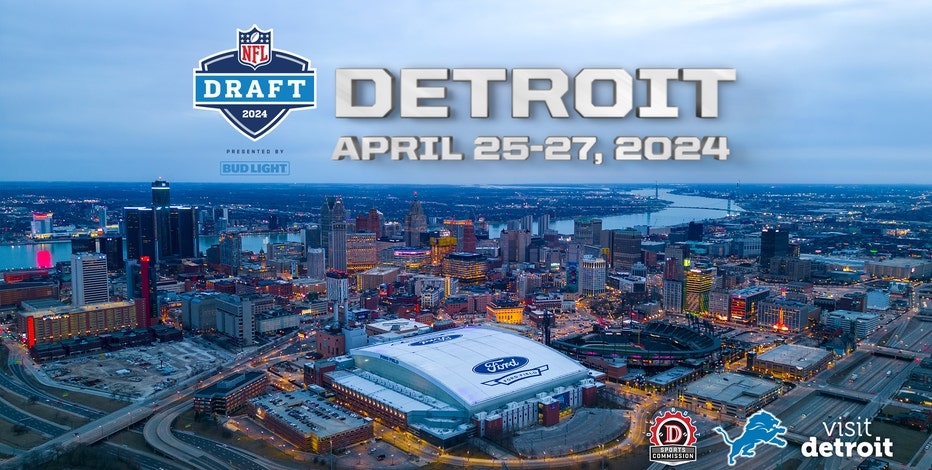 Dates set for 2024 NFL Draft in Detroit
