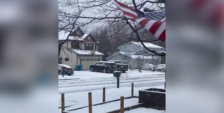 Snowy start to May for some northern Michigan residents