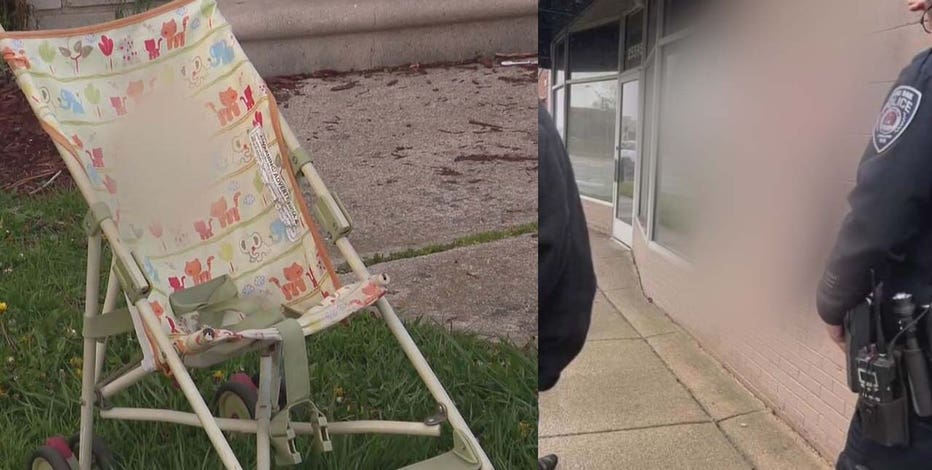 Anti-Semitic graffiti spray-painted on Royal Oak synagogue and baby stroller outside Oak Park home