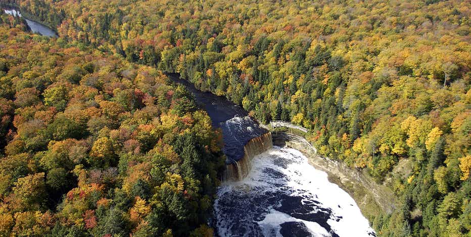 Michigan's Tahquamenon Falls in running for best destination for fall foliage -- How to vote