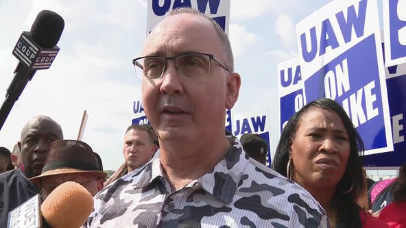UAW president gives fiery comments after ramping strike, says workers being left out of EV transition