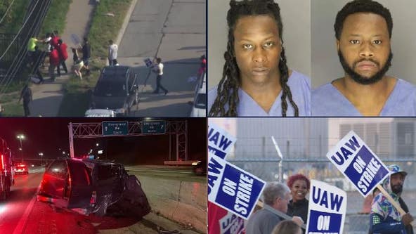 Bystander brawls with striking UAW members • 2 charged in fatal Dearborn shooting • Driver dies in 96 crash