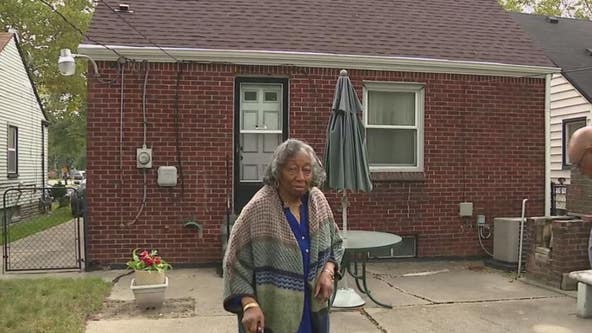 92-year-old is given new roof on her home thanks to Renew Detroit program