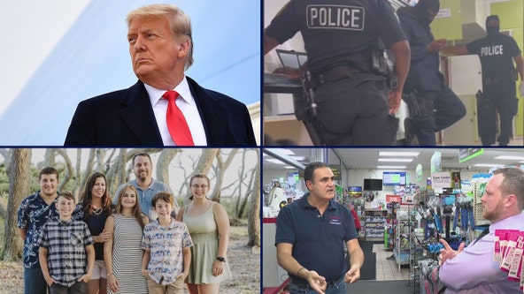 Trump's union rally blasted by UAW president • Detroit police raid psychedelic church • Tragic dad's death