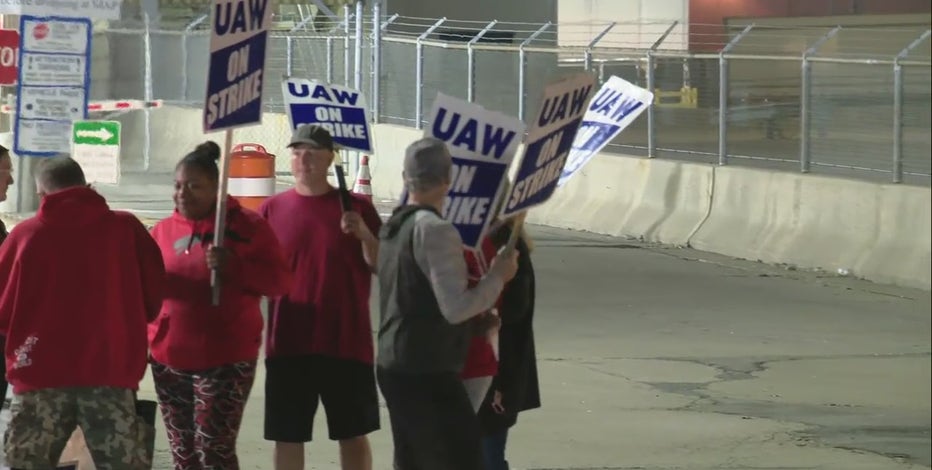 UAW president Shawn Fain calls on 38 GM, Stellantis plants to strike in 20 states - Ford not affected