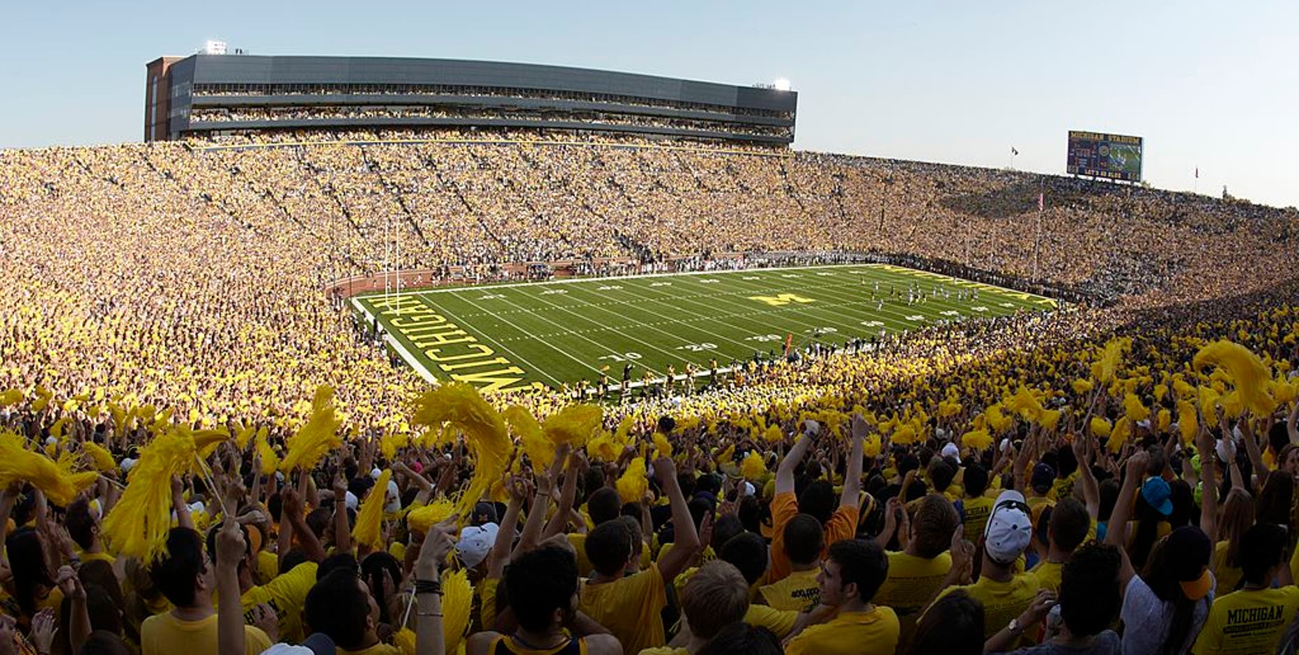 Tickets to multiple Big Ten games found in name of suspended U-M football staffer: AP sources