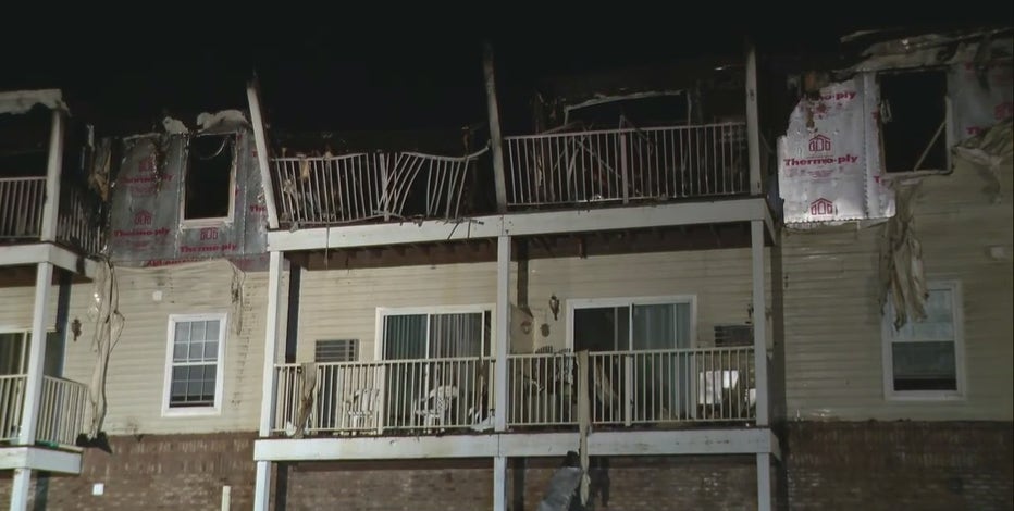 Dozens of seniors without homes after massive fire at Southgate apartment complex