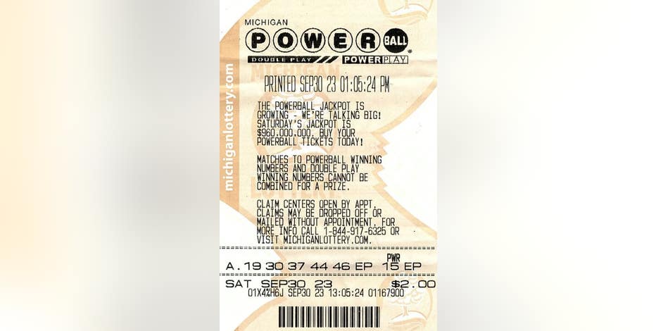 Dearborn man wins $1 million Michigan Lottery Powerball prize