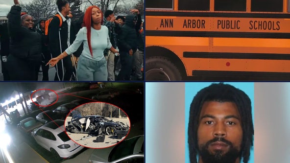 Teacher says she was fired for rapping • Ann Arbor schools find $25M shortfall • Wild crash caught on video
