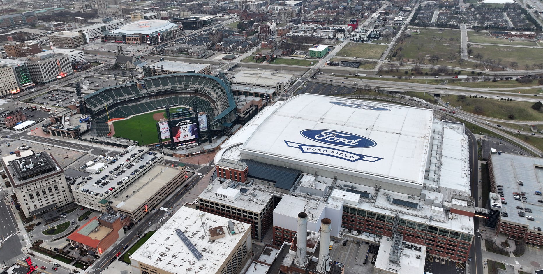 An I-75 lid? Grant to study building land over downtown Detroit highway