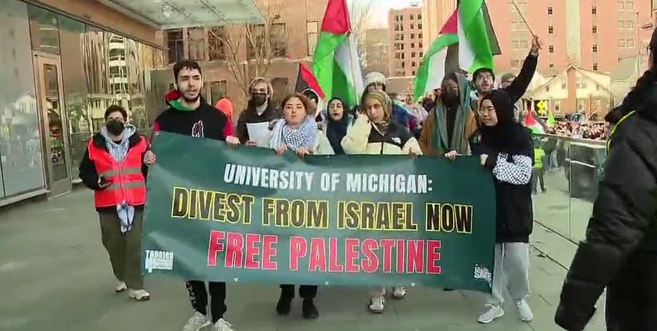 Protests over U-M's Israel investments brings threat of 'disruptive activity' penalty