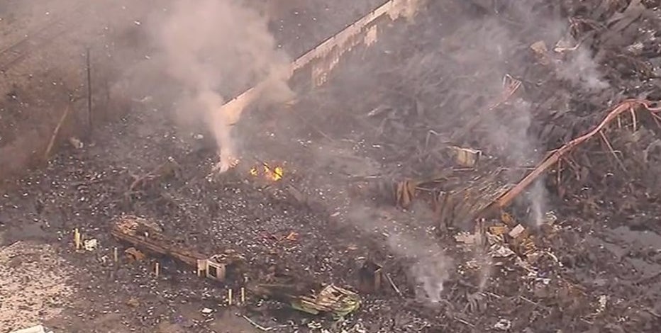 Clinton Township explosion: 2+ million gallons of water used as debris continues to smolder