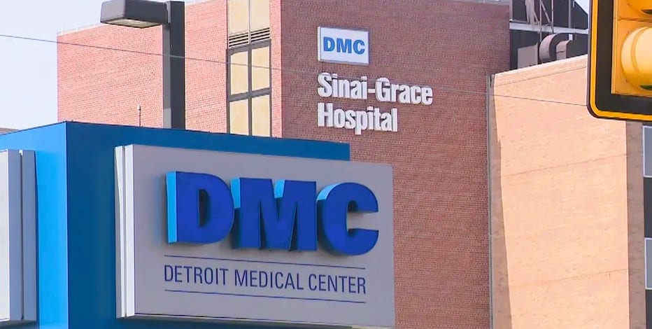 Man fires gun at employee, shoots self inside Detroit hospital