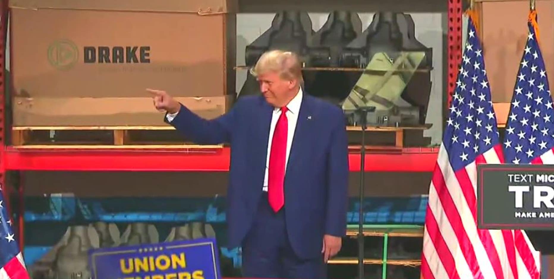 Former President Trump comes to Detroit for church roundtable, TPUSA downtown convention