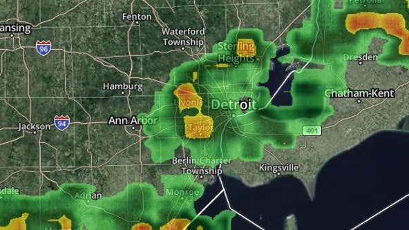 Flash flood warning issued for Wayne, Macomb counties Friday