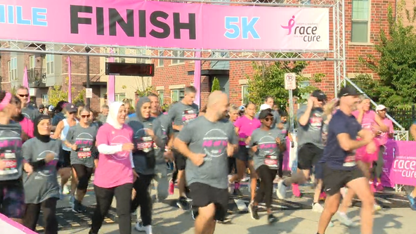 Susan G. Komen Race for the Cure held in Detroit on Saturday