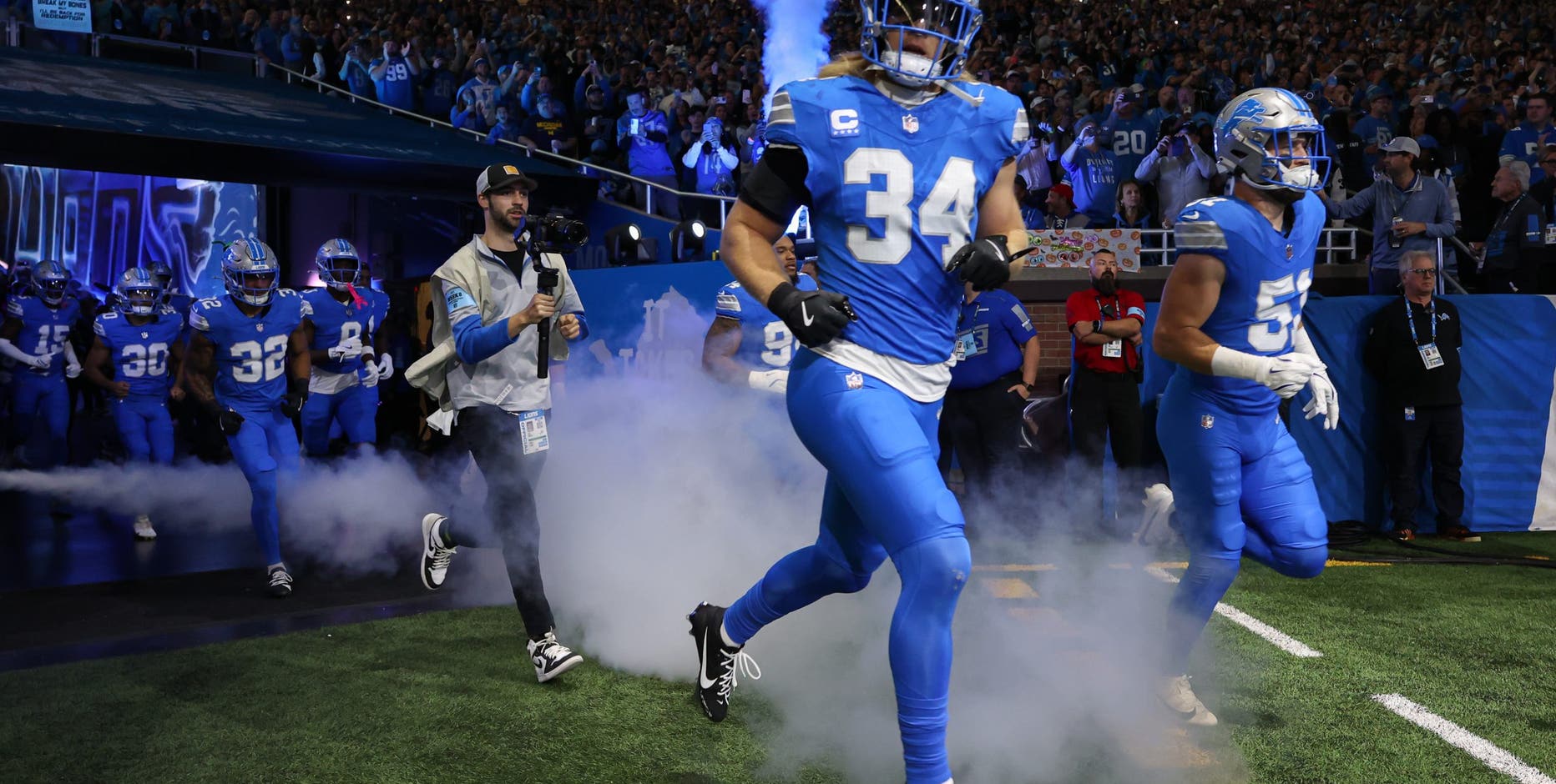 Lions' Campbell: Anzalone practicing Friday, but status for Vikings uncertain