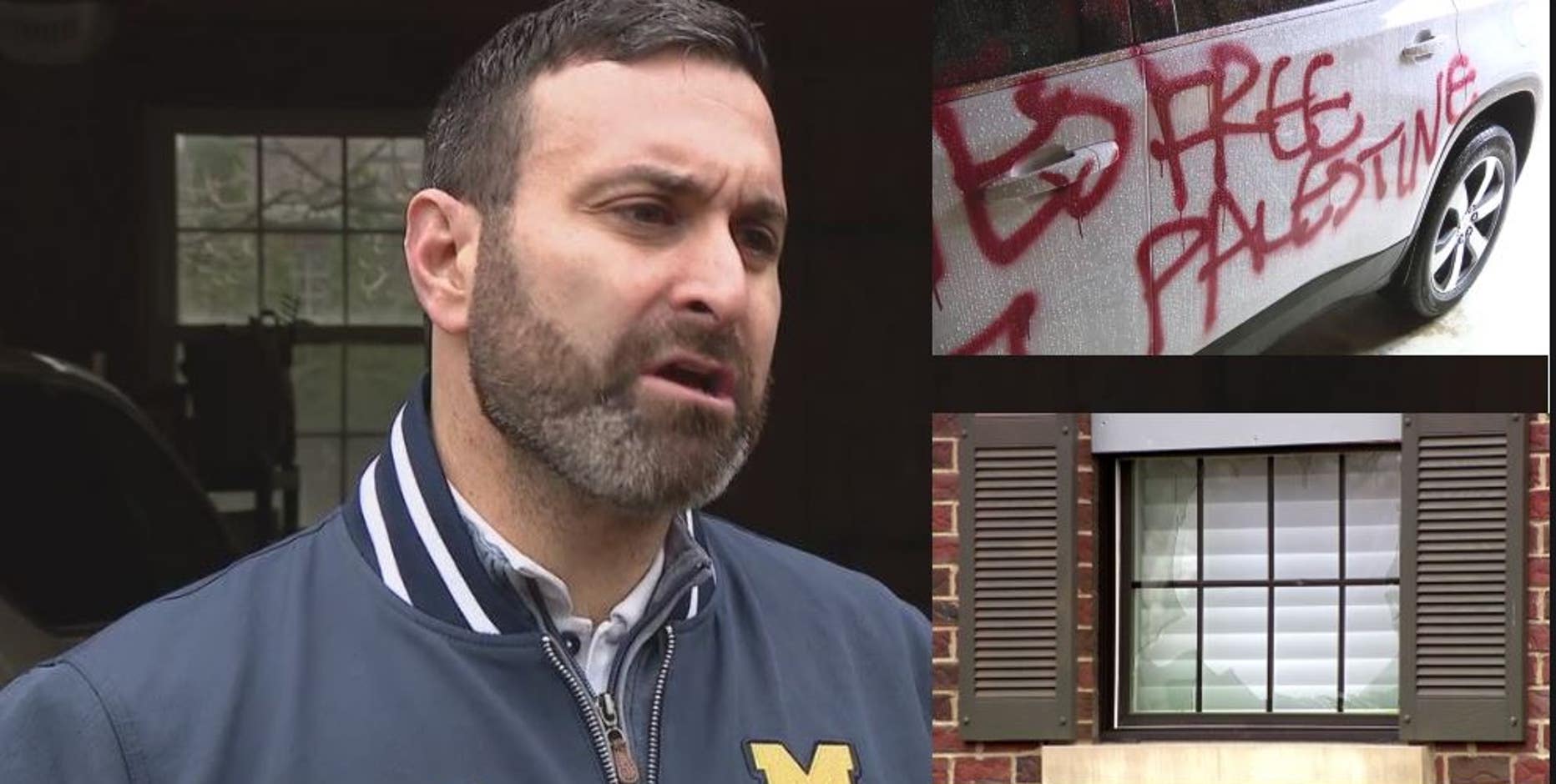 'This is terrorism': U-M regent's home, vehicle vandalized by pro-Palestine activists