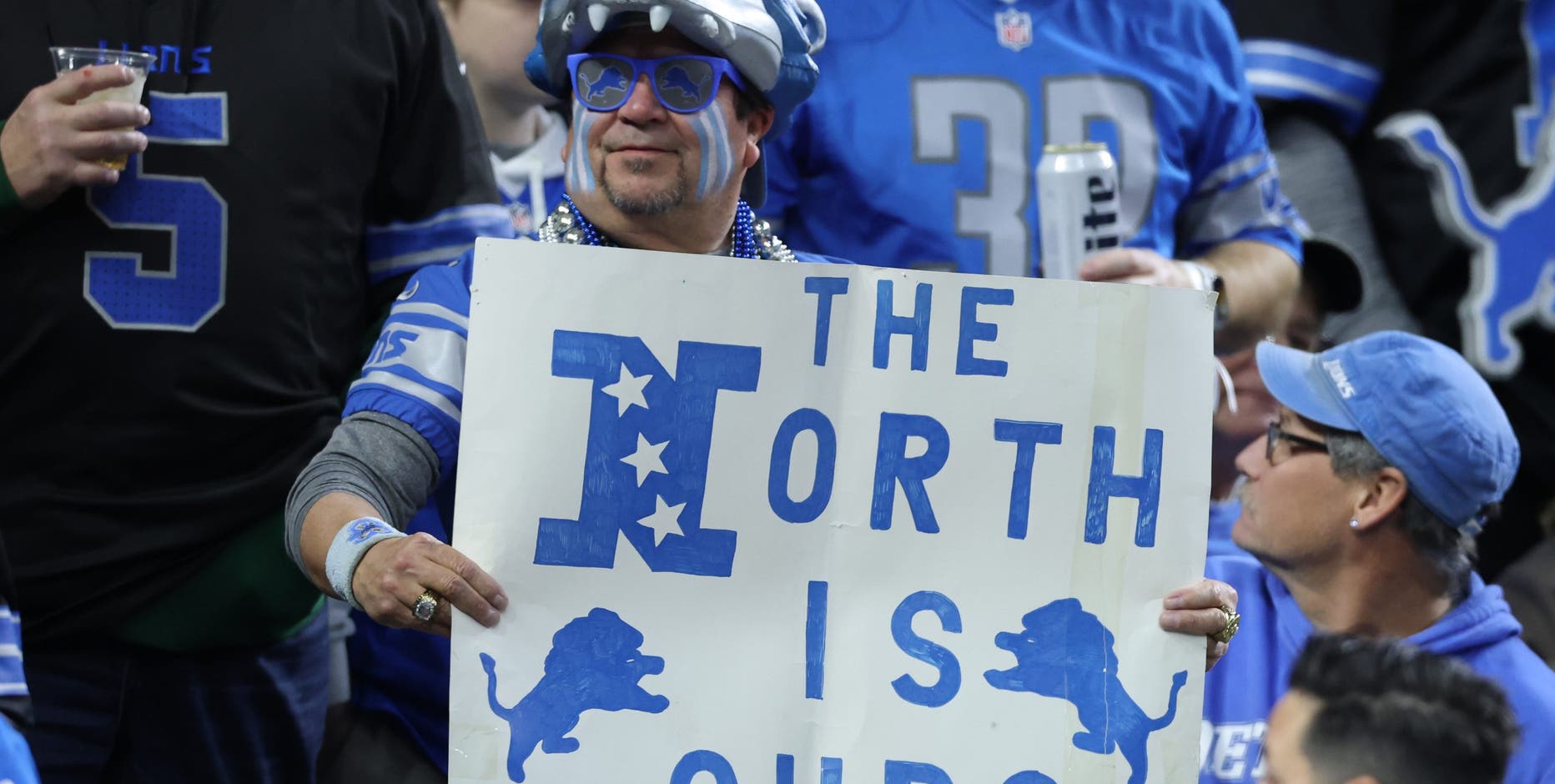 Lions earn NFC's top seed in victory over the Vikings