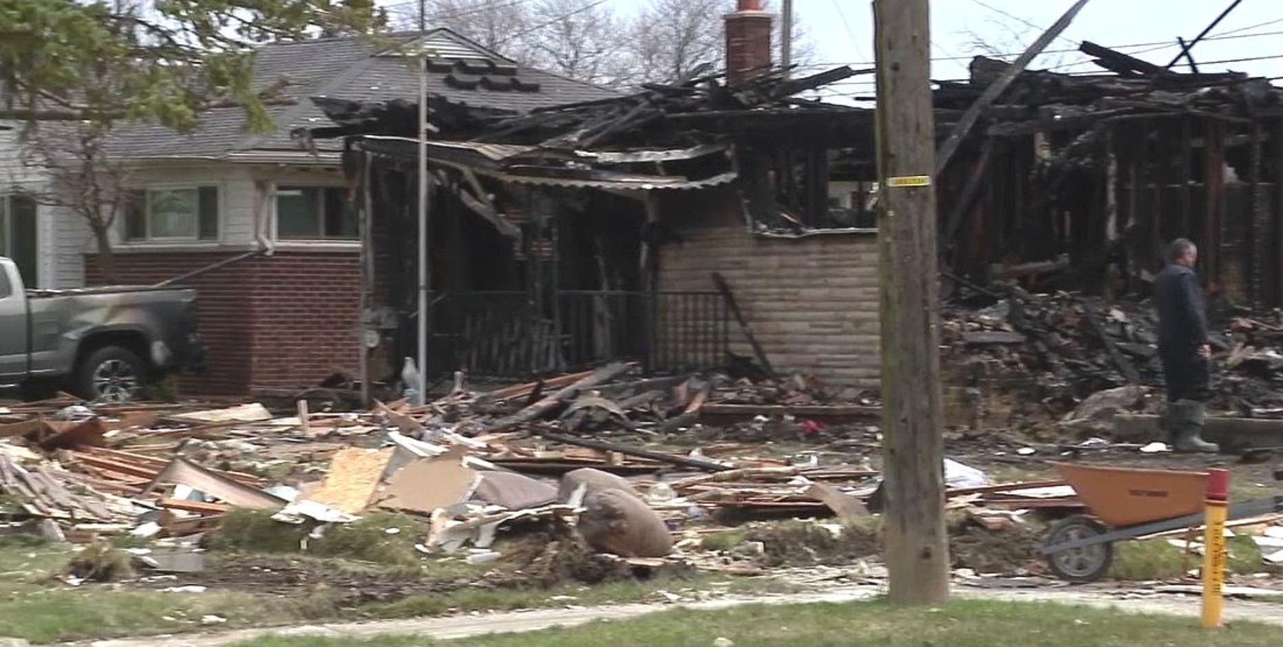 Overgate Explosion Deadly Southgate explosion caught on security camera, neighborhood in ...