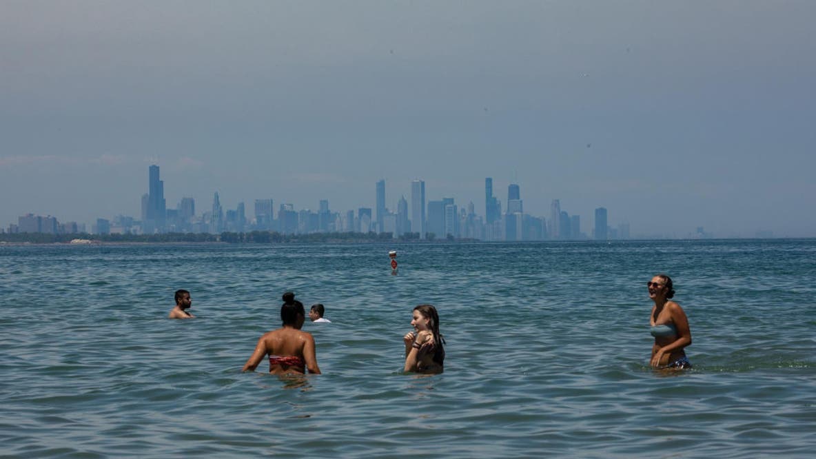 Chicago weather: Wildfire smoke lingers as humidity builds