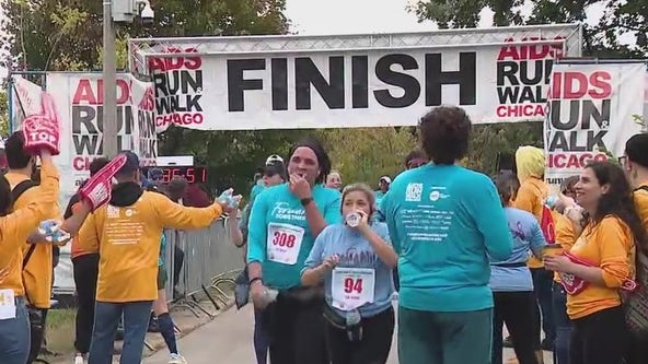 31st annual AIDS Run & Walk held at Chicago's Soldier Field