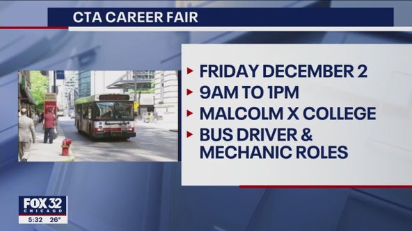 CTA hosting hiring event for bus drivers, mechanics