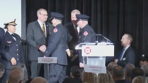 Chicago firefighters, paramedics honored for their bravery