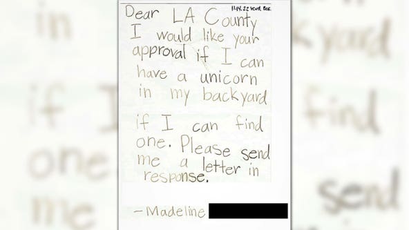 Officials grant Los Angeles girl’s request to keep unicorn