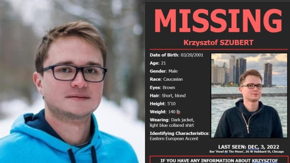 Man from Poland goes missing in Chicago, friends seek help finding him