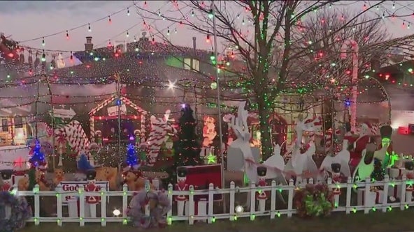 Famous Tinley park Christmas house is back and brighter than ever