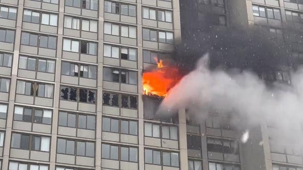 Chicago firefighters battle deadly, multi-alarm blaze in South Side high-rise