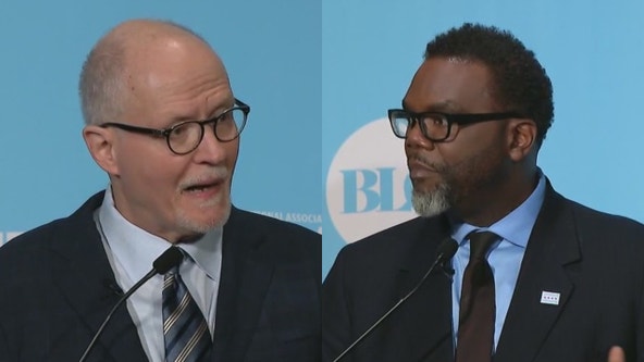 Tempers flare in final TV debate between Vallas, Johnson in Chicago mayoral race
