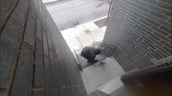 Video shows man on bike stealing packages from Pilsen homes