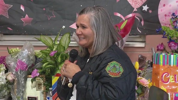 One of the first female fire chiefs in Illinois retiring after 20 years on the job