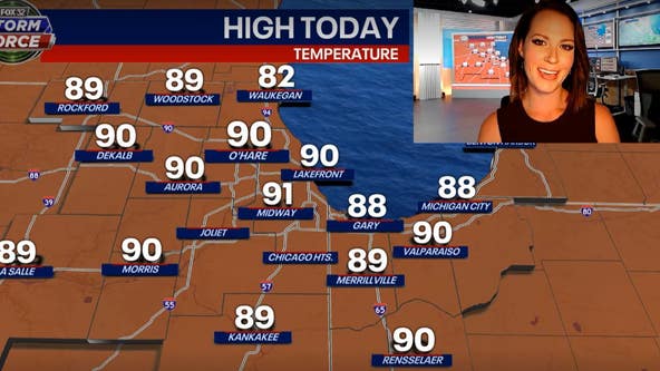 Forecast trends slightly cooler in the coming days, just in time for Taylor Swift concerts at Soldier Field