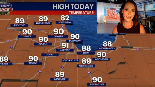 Forecast trends slightly cooler in the coming days, just in time for Taylor Swift concerts at Soldier Field