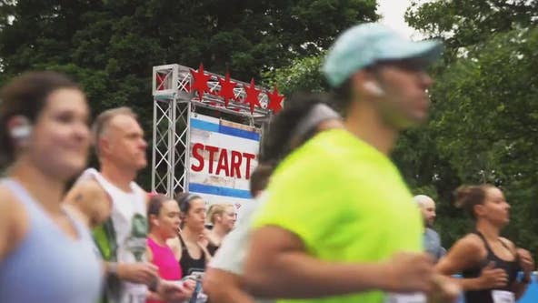 8,000 people participate in Bank of America Chicago half-marathon