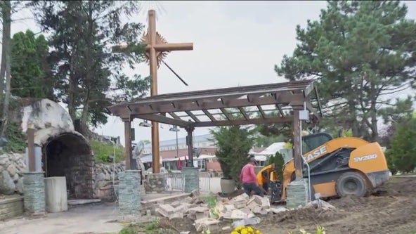 Shrine of Our Lady of Guadalupe under reconstruction after arsonist caused $80K in damages