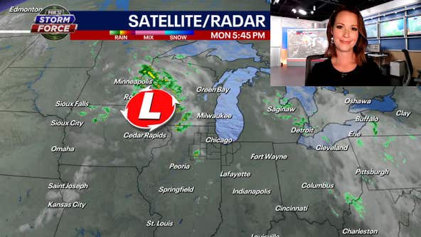 Chicago weather: On and off showers and storms through midweek