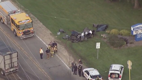 Person extricated from SUV after crash in Kane County involving 70,000-pound tractor-trailer