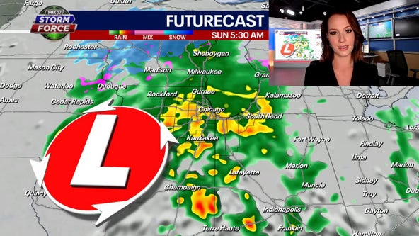 Chicago weather: Rainy weekend with possible snowflakes
