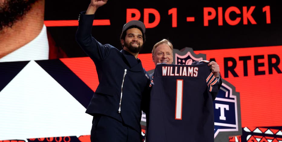 Column: Why Caleb Williams' selection is the coronation for the Chicago Bears' historic week