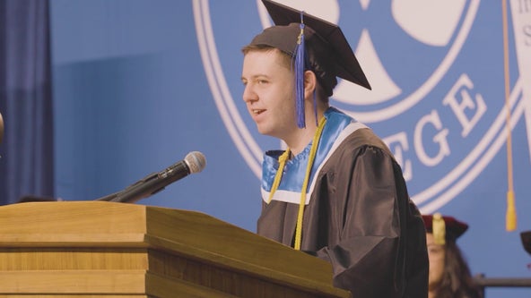 Elgin student uses health struggles to inspire graduates in commencement address