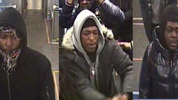 Group of suspects sought in CTA Red Line robbery at Roosevelt stop