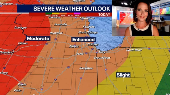 Chicago weather: Severe storms, destructive winds and tornadoes possible tonight