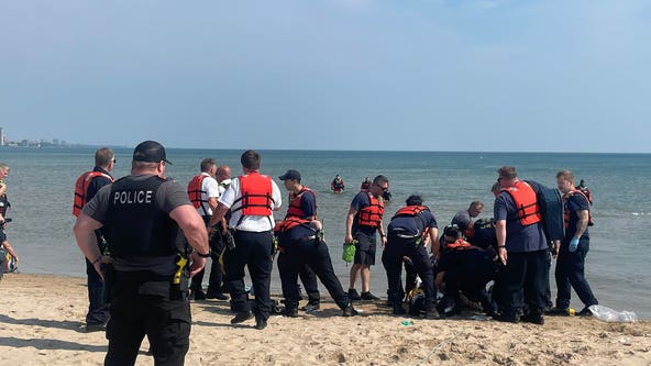Boy, 16, dies after falling into Lake Michigan at Montrose Beach