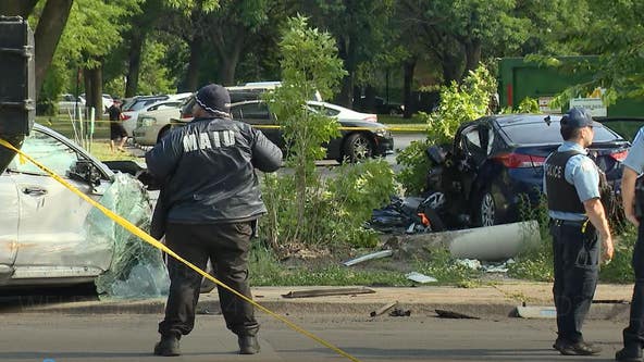 2 killed, 2 seriously injured in crash near Cook County Jail
