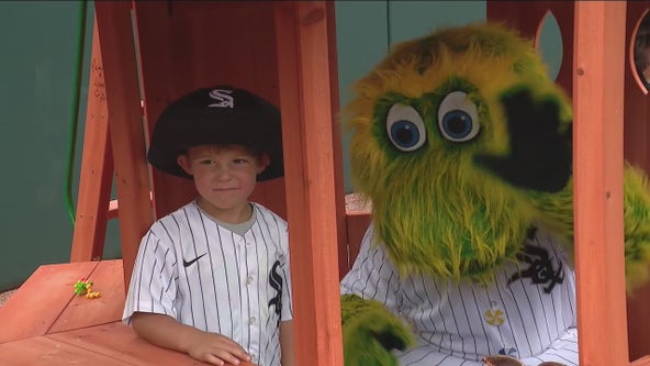 Chicago White Sox build playgrounds for kids battling cancer