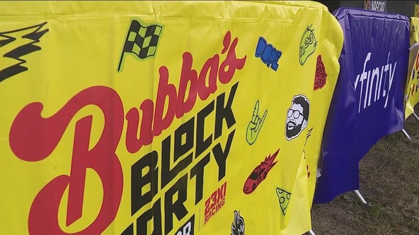 Bubba Wallace hosts block party ahead of NASCAR Chicago Street Race weekend